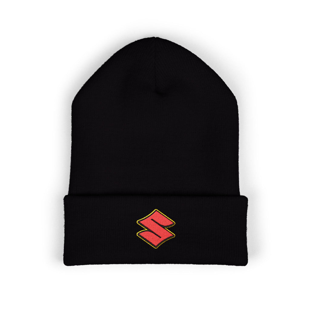 Suzuki Racing Cuffed Embroidered Beanie