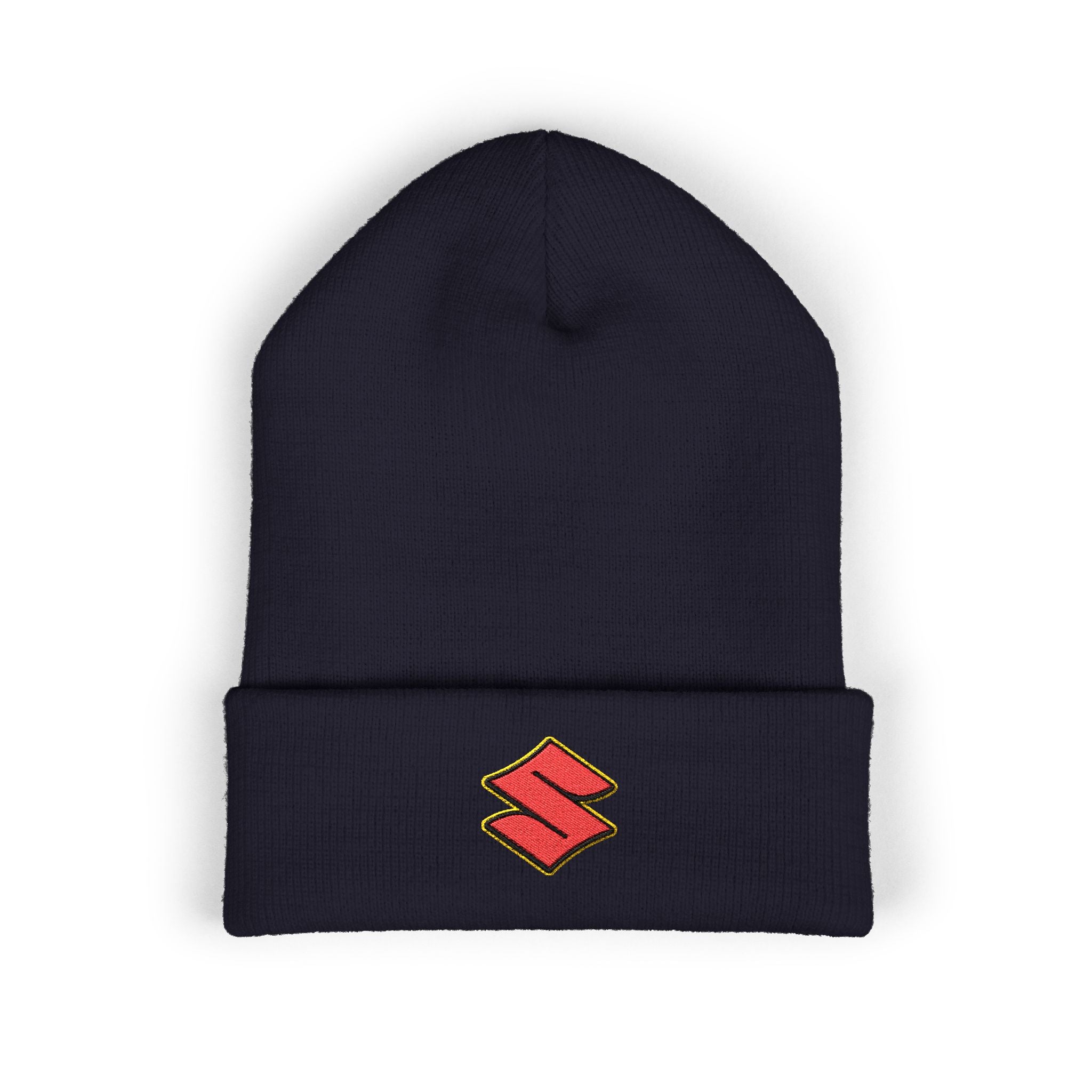 Suzuki Racing Cuffed Embroidered Beanie
