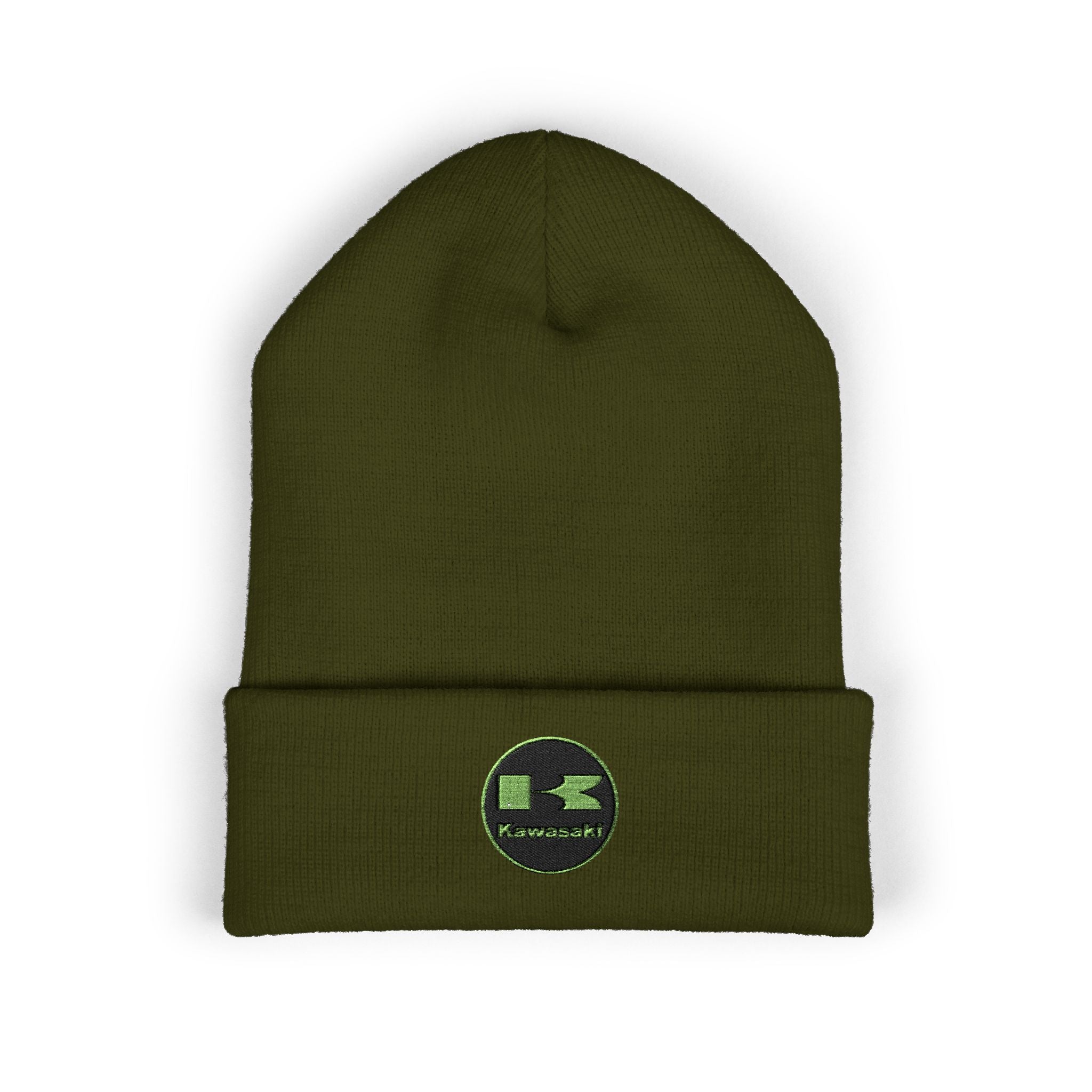 Kawasaki Embroidered Cuffed Beanie