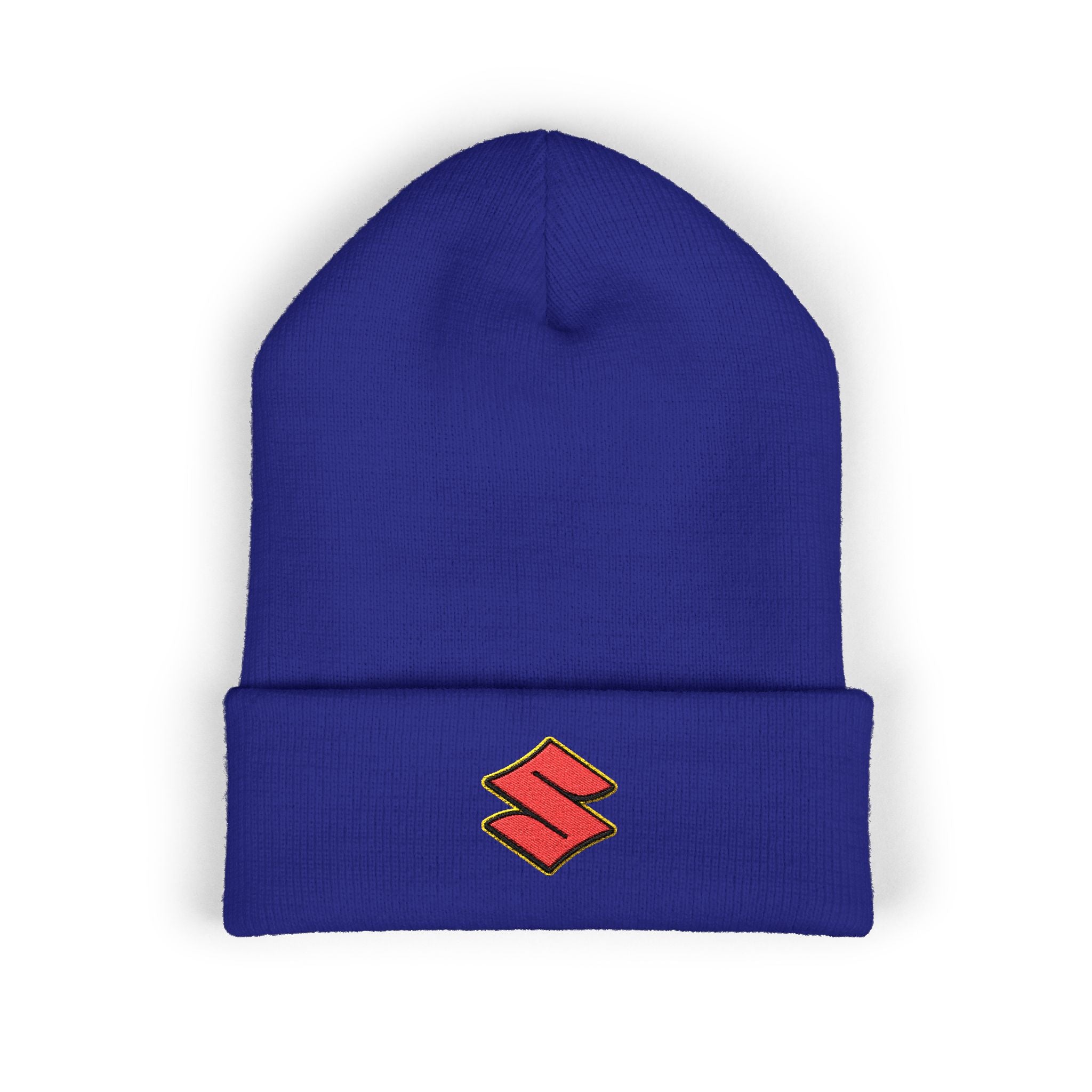 Suzuki Racing Cuffed Embroidered Beanie