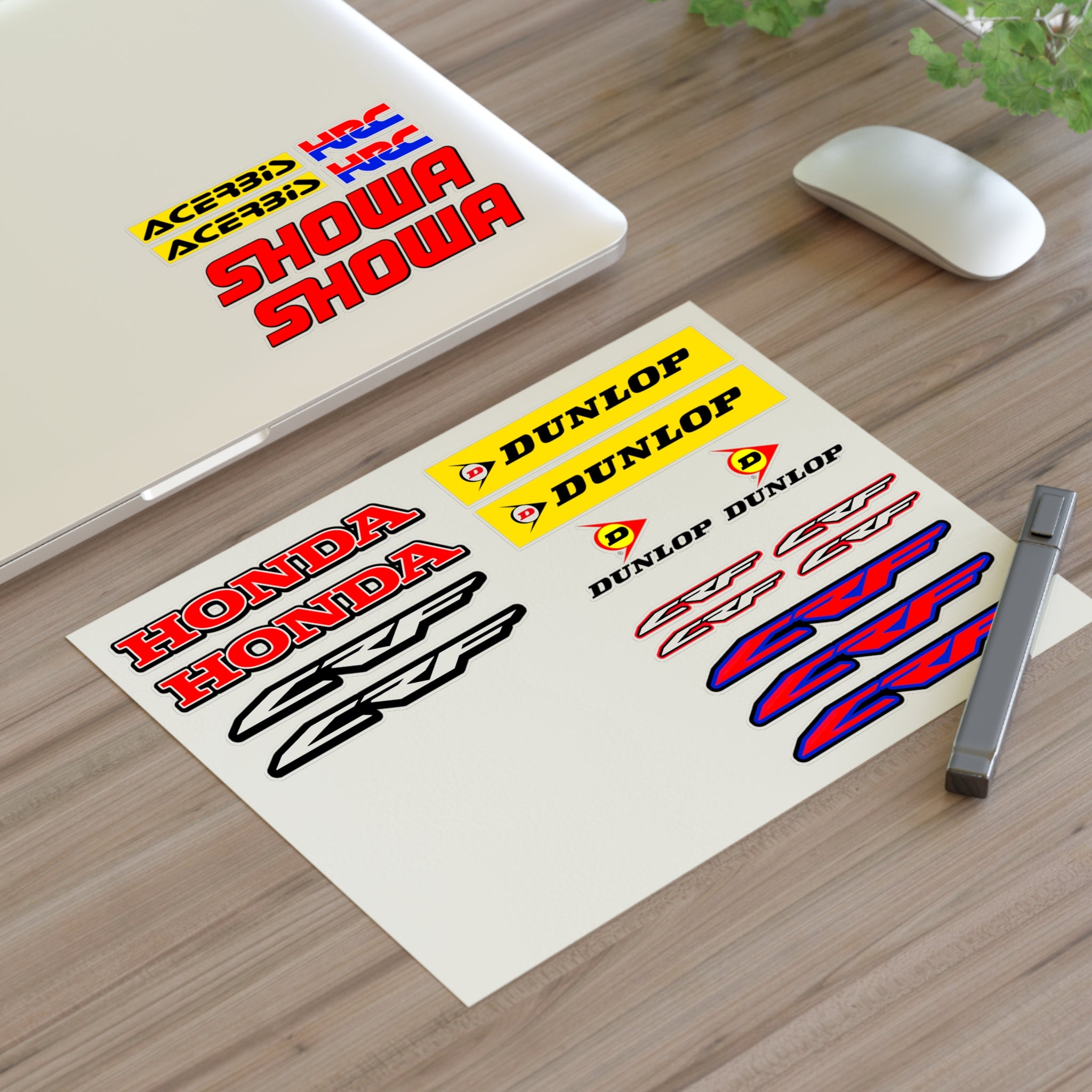 Honda Motorcycle/Dirtbike Decal Sheet