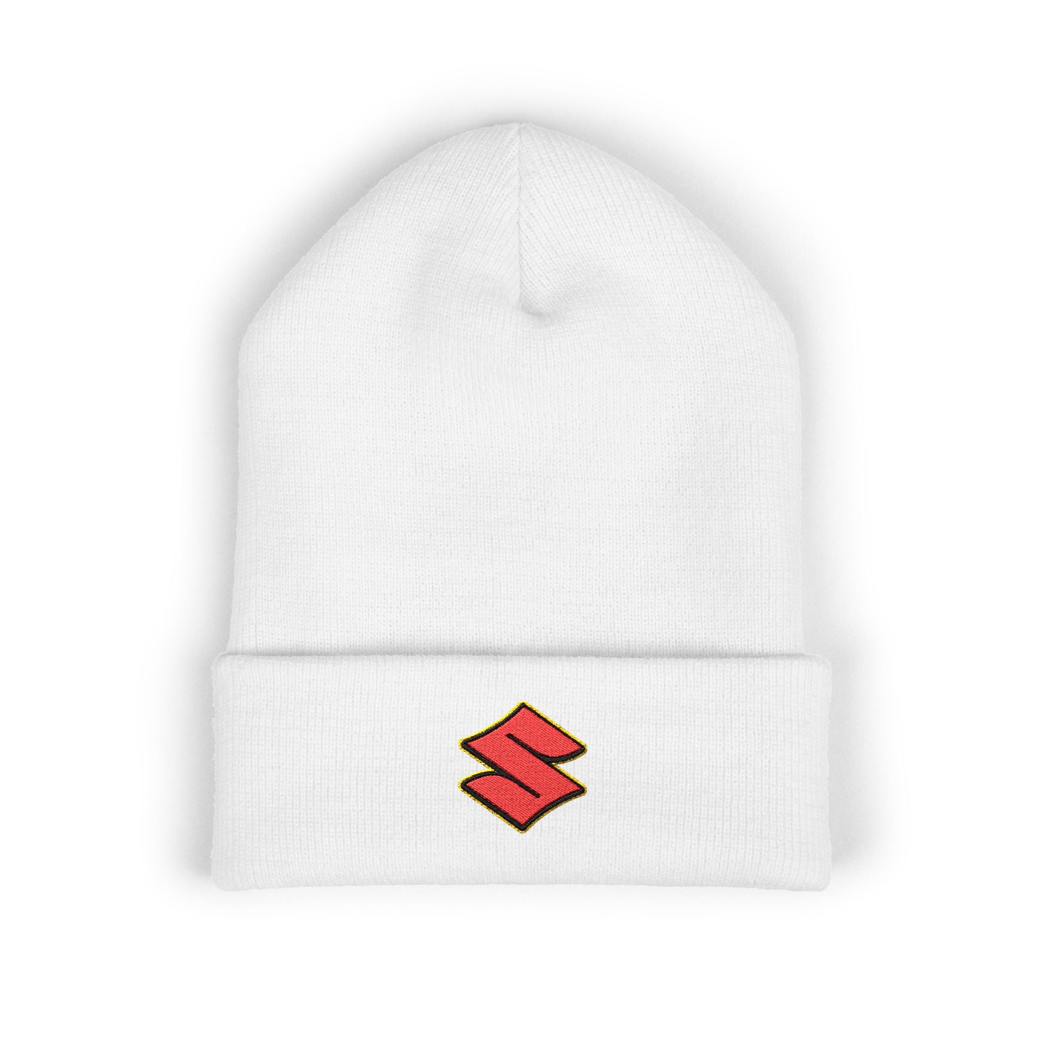 Suzuki Racing Cuffed Embroidered Beanie